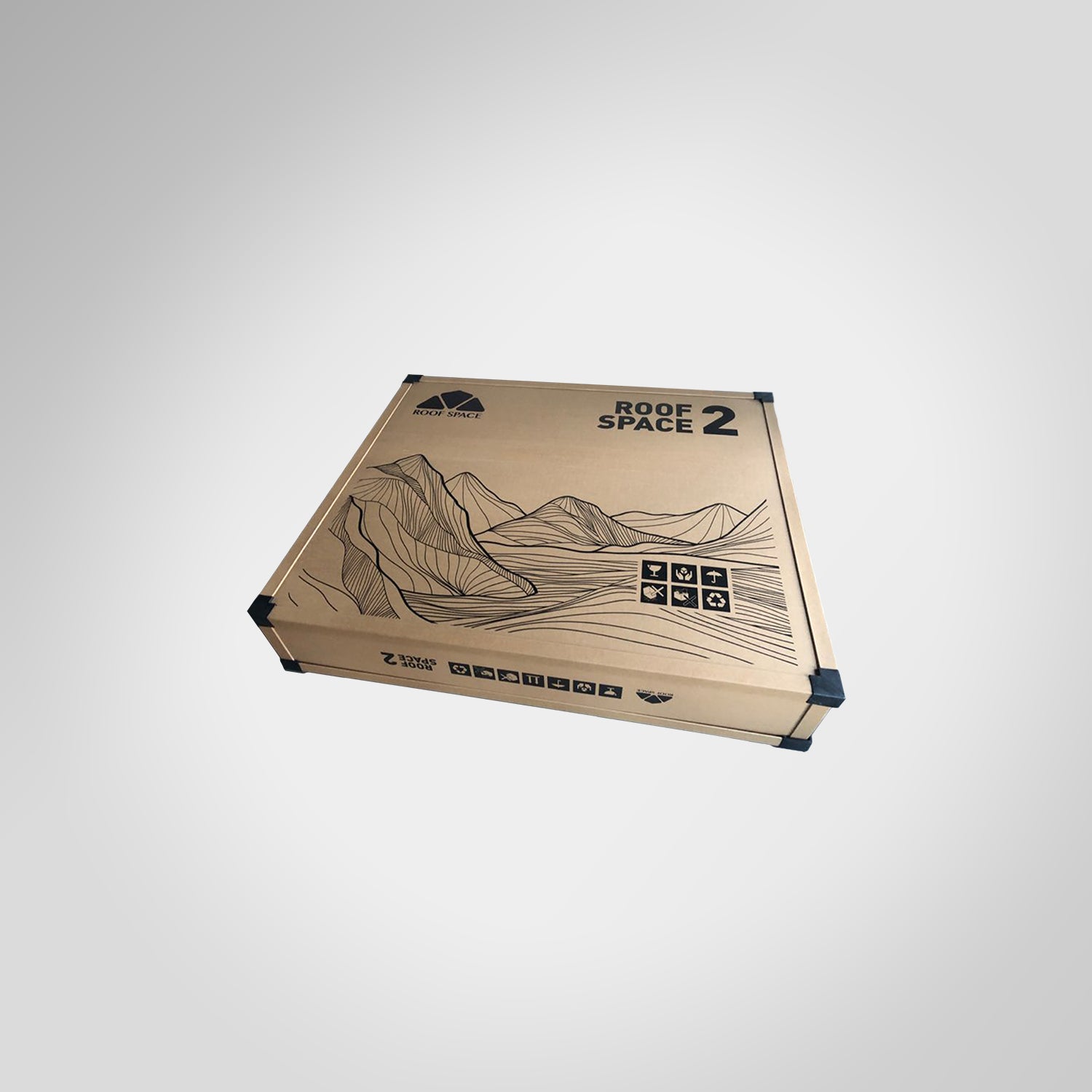 Roof Space 2 2-person Rooftop tent Packaging.