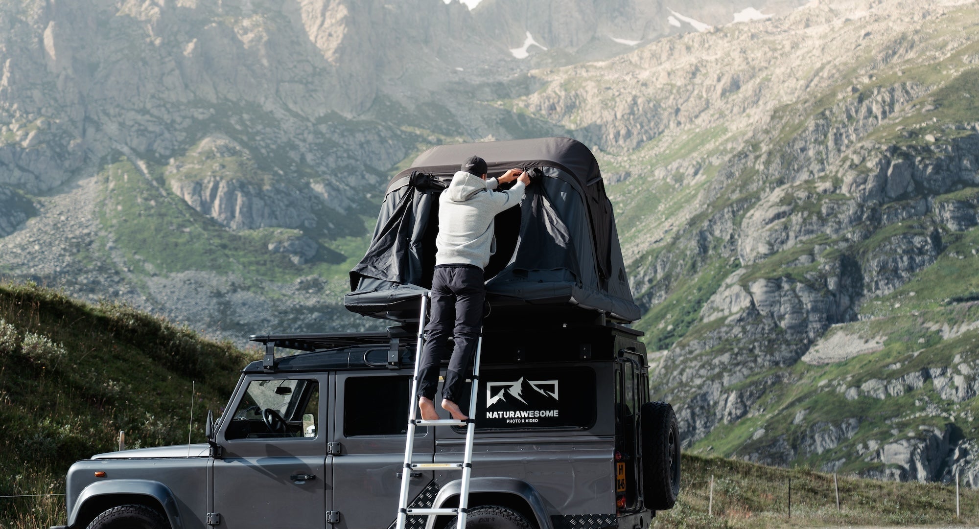 Rooftop Tents Built for Adventure - Combing Hardshell and Softshell