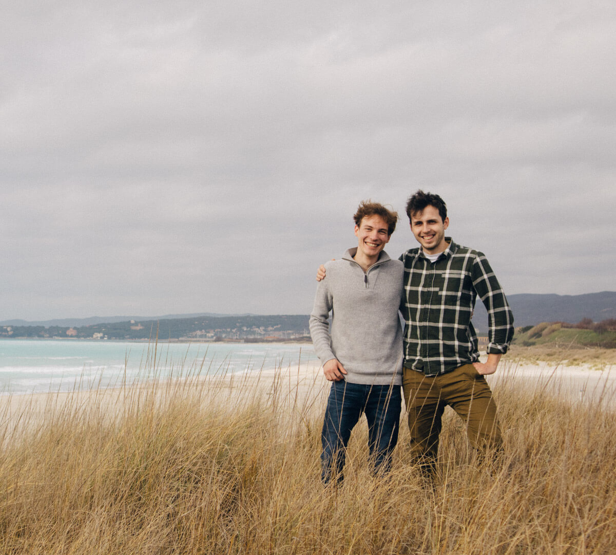 The founders of Roof Space Immanuel Schneider and Jakob Heider.