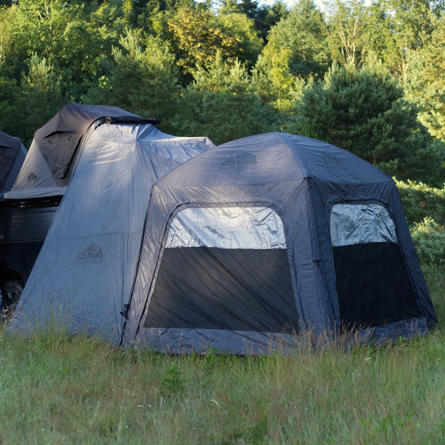 hatchback annex tent Roof Space Family Base annex for 4 people